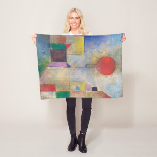 Cobertor De Velo Balão Vermelho, Klee