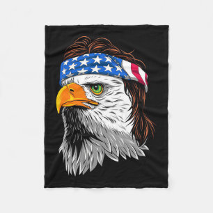 Cobertor De Velo Bald Eagle Mullet EUA