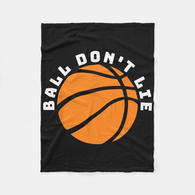 Cobertor De Velo Ball Don't Lie (Frente)
