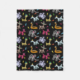 Cobertor De Velo Balloon Animals Kids Party Theme