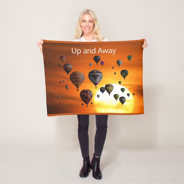 Cobertor De Velo Balões de ar quente em voo (In Situ)