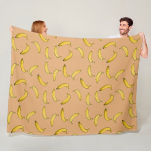 Cobertor De Velo Bananas