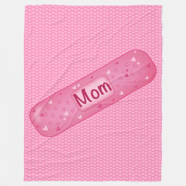 Cobertor De Velo  band-aid mom (Frente)