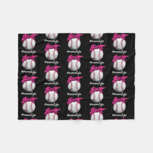 Cobertor De Velo Banda do Baseball Mãe Dia de as mães de Vida Ofere