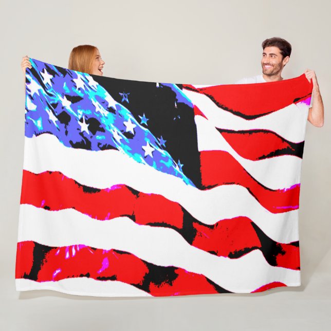 Cobertor De Velo bandeira americana (In Situ)