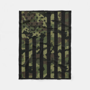 Cobertor De Velo Bandeira Americana Camuflada EUA Camuflagem Homens