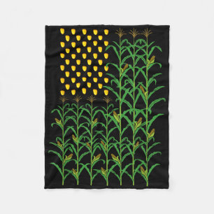 Cobertor De Velo Bandeira Americana Colheita Agricultores Fazenda A