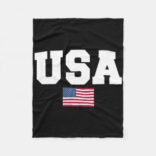 Cobertor De Velo Bandeira Americana Coquette 4 De Julho Dia Da Inde