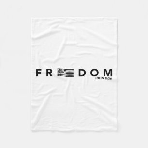 Cobertor De Velo Bandeira Americana da Liberdade Cristo é Rei Liber