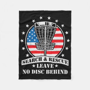 Cobertor De Velo Bandeira Americana Disc Golf Busca e Resgate 4 de