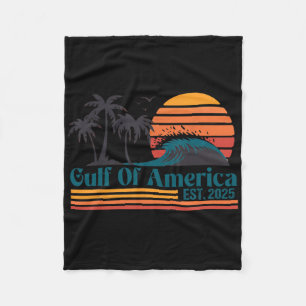 Cobertor De Velo Bandeira Americana Do Golfo De Eua No Leste De 202