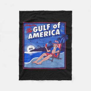 Cobertor De Velo Bandeira Americana Do Golfo De Eua No Leste De 202