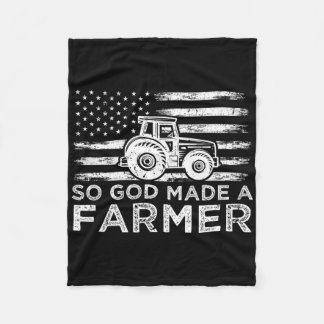 Cobertor De Velo Bandeira Americana Então Deus Fez Um Fazendeiro 4