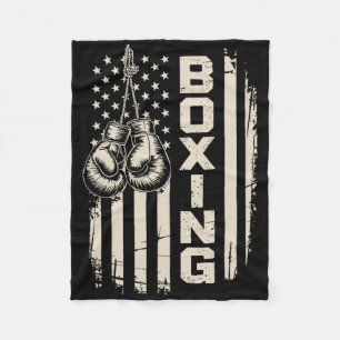 Cobertor De Velo Bandeira Americana Funny Boxter Luvas Para O Giro