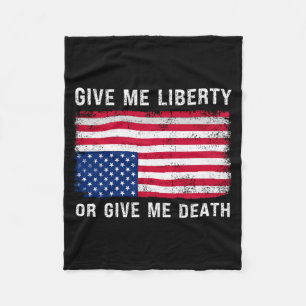 Cobertor De Velo Bandeira Americana Ide Down Dê Liberdade EUA Dom