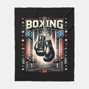 Cobertor De Velo Bandeira Americana Incomodada - Boxer Vintage Bo