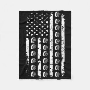 Cobertor De Velo Bandeira Americana Sushi Comida EUA Patriotismo Pa