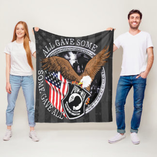 Cobertor De Velo Bandeira Americana, Tributo Militar Patriótico