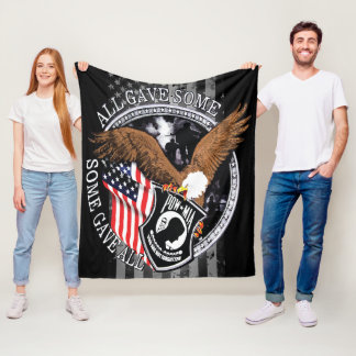 Cobertor De Velo Bandeira Americana, Tributo Militar Patriótico