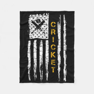 Cobertor De Velo Bandeira Americana Vintage Usa Silhueta de Jogador