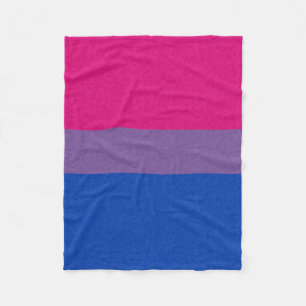Cobertor De Velo Bandeira bissexual do orgulho