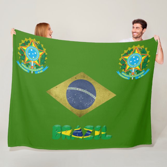 Cobertor De Velo Bandeira brasileira (In Situ)