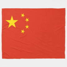 Bandeira Chinesa (China) Folha de Folha
