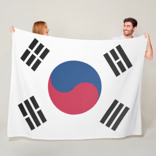 Cobertor De Velo Bandeira coreana sul