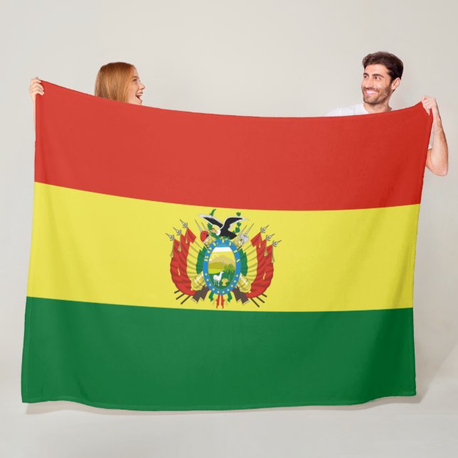 Cobertor De Velo Bandeira da Bolívia (In Situ)