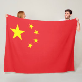 Cobertor De Velo Bandeira da China