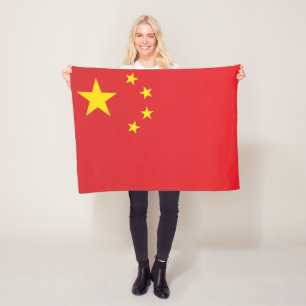 Cobertor De Velo Bandeira da China