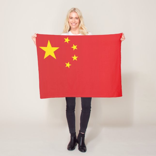 Cobertor De Velo Bandeira da China (In Situ)