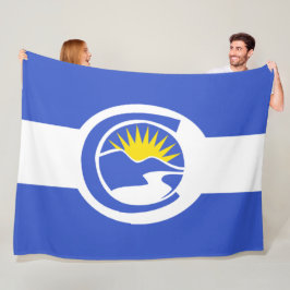 Cobertor De Velo Bandeira da Cidade do Centenário (Colorado)