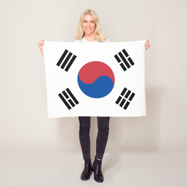 Cobertor De Velo Bandeira da Coreia do Sul (In Situ)