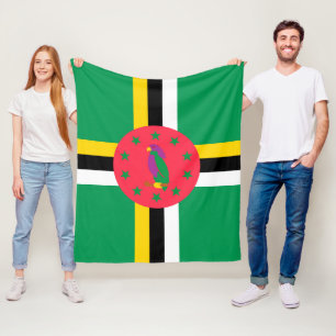 Cobertor De Velo bandeira da Dominica