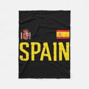 Cobertor De Velo Bandeira da Espanha Espana Futebol Torcedor de Fut