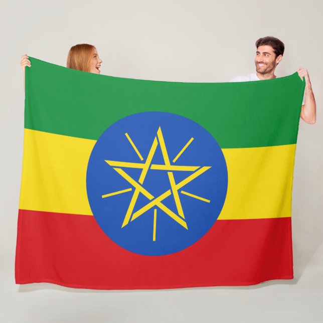 Cobertor De Velo Bandeira da Etiópia (In Situ)