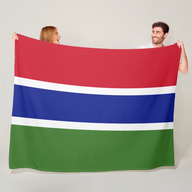 Cobertor De Velo Bandeira da Gâmbia (In Situ)