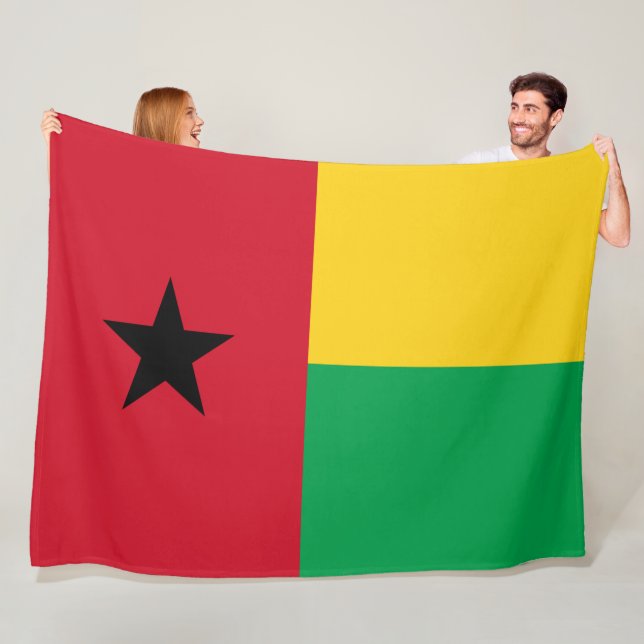 Cobertor De Velo Bandeira da Guiné-Bissau (In Situ)
