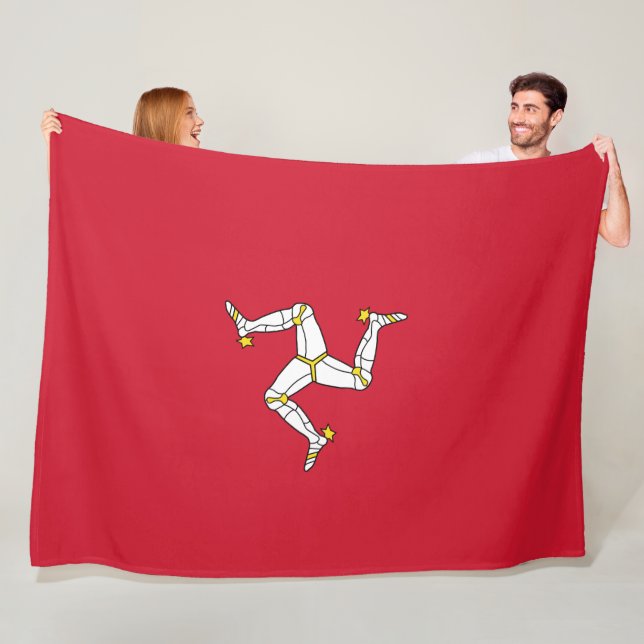 Cobertor De Velo Bandeira da Ilha de Man (In Situ)