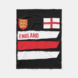 Cobertor De Velo Bandeira da Inglaterra Inglês Futebol Torcedor de