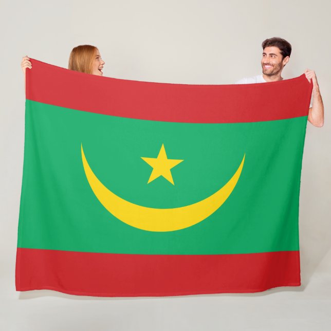 Cobertor De Velo Bandeira da Mauritânia (In Situ)
