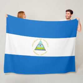 Cobertor De Velo Bandeira da Nicarágua