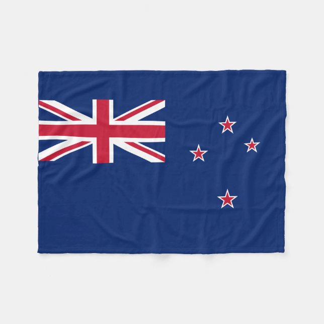 Cobertor De Velo Bandeira da Nova Zelândia (Frente (Horizontal))