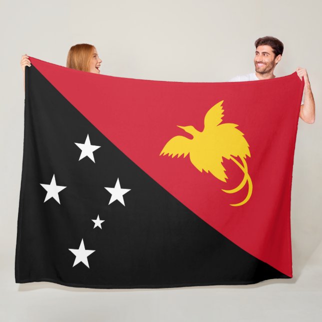 Cobertor De Velo Bandeira da Papua-Nova Guiné (In Situ)