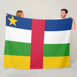 Cobertor De Velo Bandeira da República Centro-Africana (RCA)