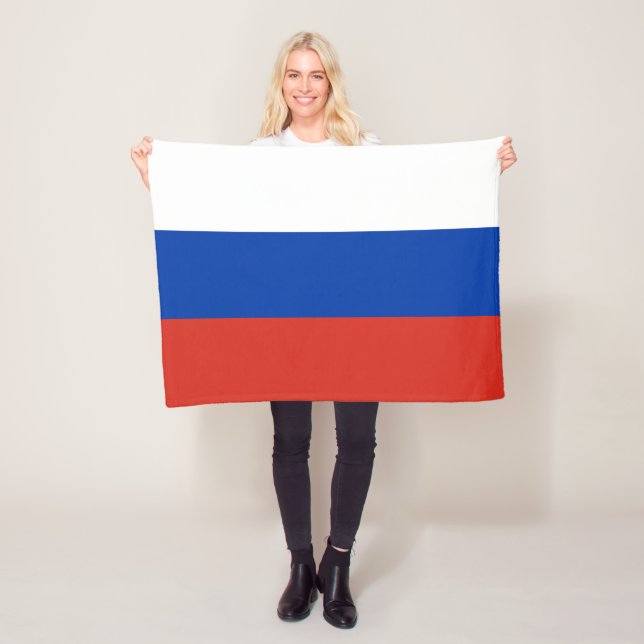 Cobertor De Velo Bandeira da Rússia (In Situ)