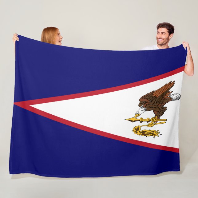 Cobertor De Velo Bandeira da Samoa Americana (In Situ)