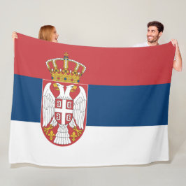 Cobertor De Velo Bandeira da Sérvia
