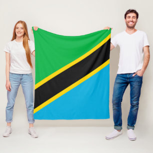 Cobertor De Velo Bandeira da Tanzânia